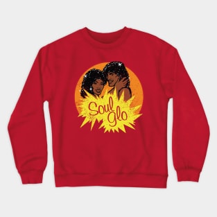 Soul Glo Afro Hair Commercial 80s 1980s Crewneck Sweatshirt